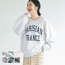 セール★1990円→1490円 ポリエステルコットン裏起毛アソートカレッジスウェットトップス レディース メール便不可 coca コカ