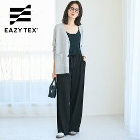 【FB26】セール★1690円→1290円 EAZY TEX リブパンツ レディース メール便不可 coca コカ