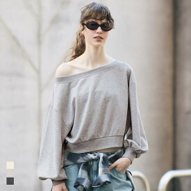 マラソン限定セール★裏毛 オフショルダースウェット レディース メール便不可 coca コカ