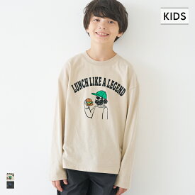 イラスト長袖Tシャツ キッズ メール便不可 coca コカ