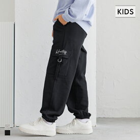 刺繍スウェットカーゴパンツ キッズ メール便不可 coca コカ