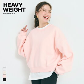 ヘビーウェイト裏起毛ビンテージ加工無地スウェット レディース メール便不可 coca コカ