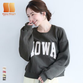 セール★2690円→1490円ヘビーウェイト裏起毛ビンテージ加工ロゴスウェット レディース メール便不可 coca コカ