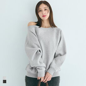 裏起毛 オフショルダースウェット レディース メール便不可 coca コカ