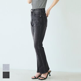 セミフレア9分丈デニムパンツ レディース 送料無料/メール便不可 coca コカ