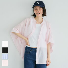 コットンボイルポンチョシャツ レディース メール便不可 coca コカ