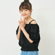 ハートバックルブラウス キッズ メール便不可 coca コカ