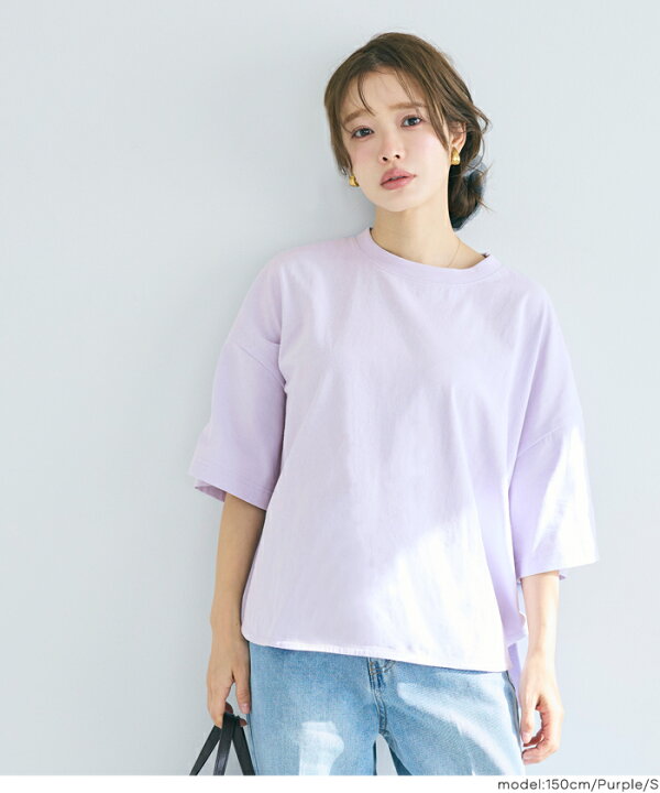 楽天市場】OE天竺5分袖ビッグTシャツ レディース メール便可 : coca  