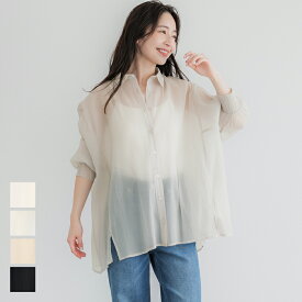 シアービッグシャツ レディース メール便不可