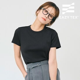 EAZYTEXクルーネックTシャツ レディース メール便不可 coca コカ 【西山茉希様着用】