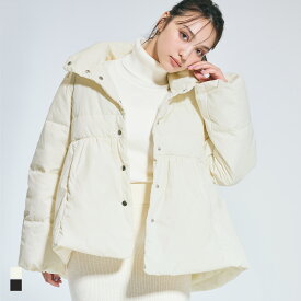 セール★4990円→2990円 中綿スタンドカラーフレアブルゾン ウォッシャブル レディース メール便不可 coca コカ