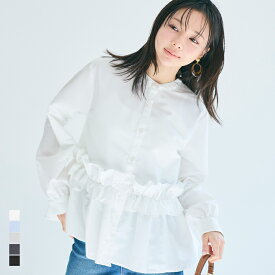ホイップフリルブラウス レディース メール便不可 coca コカ