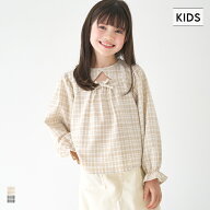 セール★1690円→990円 チェックブラウス キッズ メール便不可 coca コカ