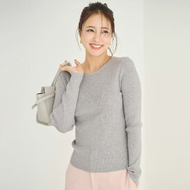 軽量ニット クルーネックラウンドヘム レディース メール便不可 coca コカ