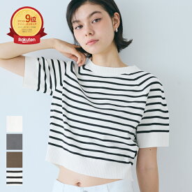 セール★1690円→1290円 半袖クルーネックニット レディース メール便可 coca コカ