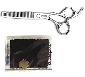 montesoro 単品 すき率10％ すきばさみ ヘアカット 美容師 散髪 セニング セルフカット 錆びにくい 高級材質 SUS440C を採用 (10％ス