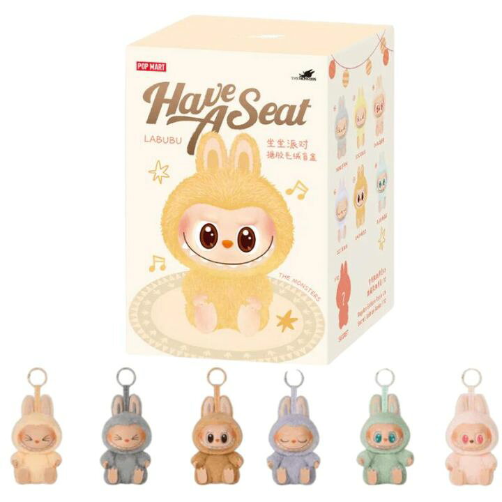 楽天市場】【正規品 保証・ Have a Seat 】 LABUBU らぶぶ 『 THE 