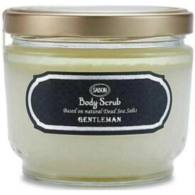 国内正規品 送料無料【 専用スプーン付き・600g・ジェントルマン ボディスクラブ】SABON サボン　ボディスクラブ　ジェントルマン 植物オイル　豊かな泡　ウィスキーボトル　爽やか　ヴィーガン処方　2025年　バレンタイン　ホワイトデー　ジェントルマン スクラブ