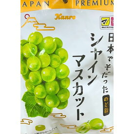 【日本でそだったシャインマスカット】カンロ　日本でそだったシャインマスカットのど飴 　冷たいのど飴　シャインマスカットボンボン　粉雪のど飴シャインマスカット