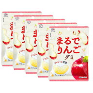 即日発送【 5個セット・まるでりんごグミ 】不二家　まるでりんごグミ まるで 食品・飲料・酒食品菓子 り…