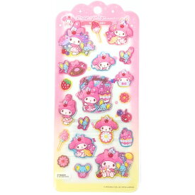 【正規品】【134924マイメロディ】サンリオキャラクターズ ドロップジェリーシール　ハローキティ　シール　ステッカー　ミニ　プチ　ワンポイント　文房具　雑貨　グッズ　かわいい