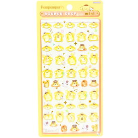 【正規品】【mini ポムポムプリン】mini BONBON DROP　サンリオキャラクターズ 　ボンボンドロップシールmini 　シール　ステッカー　ミニ　プチ　ワンポイント　文房具　雑貨　グッズ　かわいい