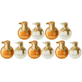 5個セット【1回分・クイーンシャンプー＆トリートメント】ReFa(リファ) リファハニークイーンシャンプー 8ml　クイーントリートメント 8g 女王蜂のローヤルゼリー*で、とろぉり濃密うるおい髪　*保湿剤
