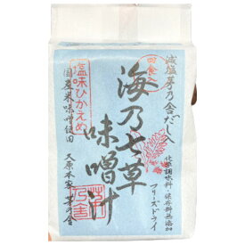 送料無料【海乃七草味噌汁】かやのだし　久原本家 茅乃舎だし 即席味噌汁（4食入）　手土産 お供え物 調味料・食用油・ドレッシング　和風だし　だしパック 焼あご うるめいわし かつお節 真昆布 国産原料 無添加