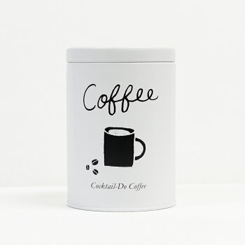 楽天市場 コーヒー缶 オリジナル キャニスター缶 マットホワイト イラスト 保存容器 雑貨 インテリア コクテール堂 コーヒーのコクテール堂 楽天市場 コーヒー缶 オリジナル キャニスター缶 マットホワイト イラスト 保存容器 雑貨 インテリア コクテール堂 コーヒーのコクテール堂