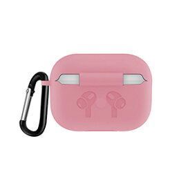 送料無料 Apple AirPods Pro ケース シリコン素材 カバー エアーポッズ CASE 耐衝撃 落下防止 アクセサリー 収納 保護 ソフトケース カバー 便利 実用 カラビナ付き