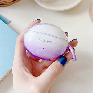HUAWEI Freebuds 5i �P�[�X TPU�f�� ���� �J�o�[�C���z���E�w�b�h�z�� �A�N�Z�T���[ �t�@�[�E�F�C CASE �N���A �O���f�[�V���� �Y��� �N�₩�� ���� �J���t�� �ϏՌ� �����h�~ ���[ �ی� �\�t�g�P�[