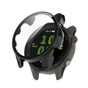 GARMIN Forerunner 255 Forerunner 255 Music �N���A�P�[�X �V���v���� �v���X�`�b�N�� PC&�����K���X ��ʕی� 2�d�\�� �J�o�[ CASE �ϏՌ� �ȒP���� �J�b�R���� �֗� ���p �y�� �l�C �K�[�~�� �E�H�b�` ��