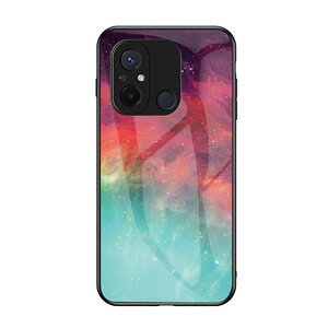 Redmi 12C �P�[�X �ϏՌ� TPU��PC���w�ʋ����K���X �O���f�[�V���� �J���t�� ���� CASE �Y��� �N�₩�� ���� �����������ӂ� ���� ���p �l�C �u�₩ �������� �������V���I�~ ���� Xiaomi Redmi 12