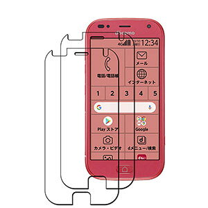 FCNT らくらくスマートフォン F-42A docomo スマートフォン ガラスフィルム 強化ガラス 液晶保護 HD Tempered Film ガラスフィルム 保護フィルム 強化ガラス 硬度9H Android スマホ 画面保護ガラス フィ