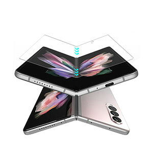  Samsung Galaxy Z Fold2 Galaxy Z Fold3 5G qhQtB SʕیtB MNV[ tیKX tB 4s[X