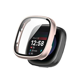 Fitbit Versa 4 Sense 2 NAP[X Vv vX`bN PC&KX ʕی 2d\ Jo[ CASE ϏՌ ȒP JbR ֗ p y lC tBbgrbg EHb`  