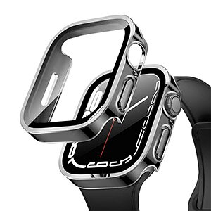 Apple Watch Series 9 8 41mm 45mm P[X 킢 }`J[ PC+KX ʕی bLdグ n[hP[X CASE y Ռh~ G蔲Q h~ wh~ ϏՌ ֗ p y lC 