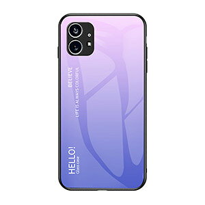 Nothing Phone (1) �i�b�V���O �t�H�� (1) �X�}�[�g�t�H�� �P�[�X �J���t�� �O���f�[�V���� TPU&PC �w�ʋ����K���X ���� CASE �ϏՌ� �����������ӂ� ������� �Ռ��ɋ��� �J�b�R���� �N�₩�� ���� 