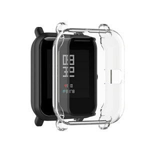  Amazfit Bip Amazfit Bip Lite EFAu[EX}[gEHb` P[X TPU Vv \tgJo[ Sی ^ CASE ϏՌ  JbR ֗ p y lC X}[gE