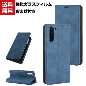 送料無料 OPPO Reno3 A ケース 手帳型 PUレザー おしゃれ CASE 汚れ防止 スタンド機能 便利 実用 カード収納 ブック型 カッコいい 人気 便利性の高い 手帳型カバー 強化ガラスフィルム おまけ付き