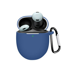 Google Pixel Buds Pro ケース 柔軟性のあるシリコン素材の カバー イヤホン・ヘッドホン アクセサリー ケース CASE 耐衝撃 落下防止 グーグル Pixel Buds Pro 収納 保護 ソフトケース カバー 便利 実用