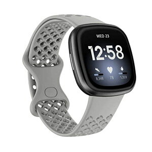 �������� Fitbit Versa 3 Fitbit Sense �E�F�A���u���[���E�X�}�[�g�E�H�b�` ���� �o���h �V���R�� �X�|�[�c �x���g �֗� ���p �l�C �������� ������� �֗����̍��� �������X�g�o���h