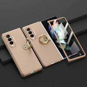  Samsung Galaxy Z Fold 3 5G ܂肽݌^AndroidX}zANZT[ P[X KX&PC 2d\ CASE ϏՌ y ₷ X}zOt Sʕی  JbR Ռɋ 