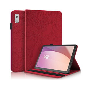 Lenovo Tab M9 TB-310FU �^�u���b�g PU���U�[ ������� �����₷�� �Ռ��z�� ����h�~ �������� �X�^���h�@�\ ������ �J�b�R���� �u�b�N�^ �ی�J�o�[ ���m�{ Tab M9 �P�[�X �Ў葀��⏕�x���g �Ў�