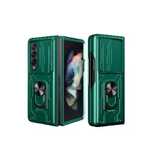 Galaxy Z Fold5 5G �P�[�X �܂肽���݌^Android�X�}�z�A�N�Z�T���[ TPU&PC �v���X�`�b�N�� �����O�u���P�b�g�t�� �X�^���h�@�\ CASE �ϏՌ� �y�� �����₷�� �S�ʕی� �J�b�R���� �֗� ���p �n�[�h�J�o
