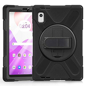 Lenovo Tab M9 TB-310FU �P�[�X �ϏՌ� �J�o�[ ���m�{ �^�u���b�g ������� CASE ���o���h�ƃV�����_�[�X�g���b�v�t�� �X�^���h�@�\ 360�x��] �Ў�Ŏ����đ��삵�₷�� �V���v�� ����ق��肩��