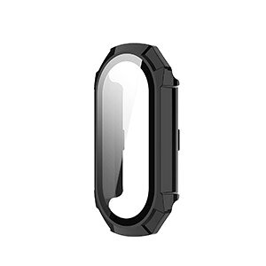 Xiaomi Smart Band 8 �N���A�P�[�X �V���v���� �v���X�`�b�N�� PC&�����K���X ��ʕی� 2�d�\�� �J�o�[ CASE �ϏՌ� �ȒP���� �J�b�R���� �֗� ���p �y�� �l�C �V���I�~ Smart Band 8 �������� ������� 