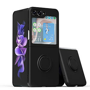 Samsung Galaxy Z Flip5 5G P[X Jo[ fB[X 킢 ܂肽݌^AndroidX}zANZT[ X^h@\ OuPbgt TPUf CASE ϏՌJo[ y ₷ Sʕی Jb
