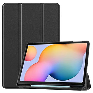 Samsung Galaxy Tab S6 Lite 10.4�C���` �P�[�X �J�o�[ �ϏՌ��J�o�[ �����h�~ CASE �����₷�� �y�ʔ��^ ����h�~ �蒠�^ �X�^���h�@�\ �I�[�g�X���[�v�@�\ Pencil���[�@�\ PU���U�[ Tab S6 Lite�J�o�[ Tab S6 