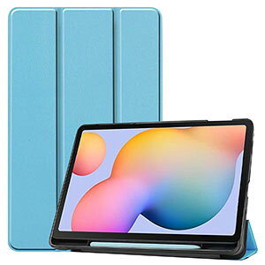 Samsung Galaxy Tab S6 Lite 10.4�C���` �P�[�X �J�o�[ �ϏՌ��J�o�[ �����h�~ CASE �����₷�� �y�ʔ��^ ����h�~ �蒠�^ �X�^���h�@�\ �I�[�g�X���[�v�@�\ Pencil���[�@�\ PU���U�[ Tab S6 Lite�J�o�[ Tab S6 